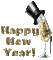 happy new year - Darmowy animowany GIF animowany gif