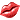 bouche lèvres rouge - Nemokamas animacinis gif animuotas GIF
