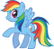 little pony rainbow - бесплатно png анимированный гифка