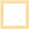 Yellow Gingham Frame-RM - gratis png animeret GIF