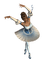 Kaz_Creations Ballerina Ballet - gratis png geanimeerde GIF