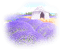 Lavender field - png gratis GIF animasi