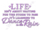 soave text rain dance life purple - безплатен png анимиран GIF