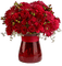 Kaz_Creations Deco Red Vase Flowers