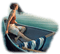 Kaz_Creations Woman Femme Boat - Free PNG Animated GIF