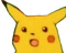 Surprised Pikachu meme - darmowe png animowany gif
