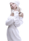 Kaz_Creations Woman Femme White - nemokama png animuotas GIF