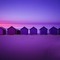 Purple Beach Huts - gratis png animeret GIF