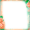 Orange/Green Roses Frame - By KittyKatLuv65