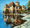 Rena Wasserschloss Hintergrund - gratis png geanimeerde GIF