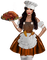 loly33 THANKSGIVING femme woman - png gratuito GIF animata