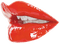 lips lippen levres mouth  red - PNG gratuit GIF animé