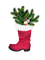 Christmas gifts decoration boot tube Noël cadeaux décoration botte tube - darmowe png animowany gif