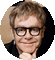 Kaz_Creations Elton John Singer Music - Darmowy animowany GIF animowany gif