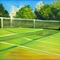 Tennis Court - PNG gratuit GIF animé