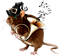 halloween mouse by nataliplus - безплатен png анимиран GIF
