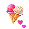 gelato - png gratis GIF animado