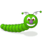 Kaz_Creations Cute Cartoon Caterpillar - δωρεάν png κινούμενο GIF