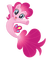 Pinkie pie seapony - безплатен png анимиран GIF