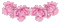 pink roses wreath tube glitter - 無料のアニメーション GIF アニメーションGIF