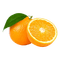 kikkapink deco scrap oranges orange fruit