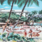 vintage beach dolceluna background gif - Безплатен анимиран GIF анимиран GIF