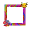 Small Rainbow Frame - Darmowy animowany GIF animowany gif