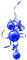 Christmas.Ornaments.Bells.Blue - kostenlos png Animiertes GIF