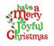 Merry Joyful Christmas.Text.Victoriabea - Bezmaksas animēts GIF