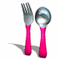 Fork and spoon utensils animated - GIF animate gratis GIF animata