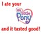 i ate your my little pony - nemokama png animuotas GIF
