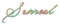 soave text surreal pink green yellow - Free PNG Animated GIF
