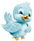 Oiseaux Bleu:) - PNG gratuit GIF animé