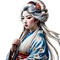 springtimes geisha - png gratis GIF animado