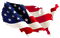 Kaz_Creations America 4th July Independance Day American Flag - Free PNG Animated GIF