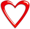 Heart.Frame.Glossy.Red - PNG gratuit GIF animé