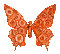 Steampunk.Butterfly.Orange - By KittyKatLuv65 - GIF animé gratuit GIF animé