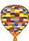 lu montgolfiere - Бесплатный анимированный гифка анимированный гифка