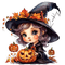 loly33 enfant halloween  automne - Free PNG Animated GIF