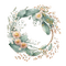 flower wreath Bb2 - darmowe png animowany gif