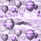 soave background animated  balloon purple