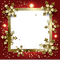 Cadre.Frame.Christmas.Noël.Red.Victoriabea - PNG gratuit GIF animé