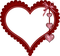Frame heart red - nemokama png animuotas GIF