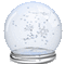 snow globe snow neige deco  schneekugel globe de neige     tube    gif anime animated animation  hiver winter - GIF animé gratuit GIF animé