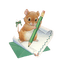 mouse by nataliplus - nemokama png animuotas GIF