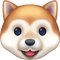 Dog emoji - png gratis GIF animasi