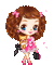 Pixel doll - Бесплатный анимированный гифка анимированный гифка