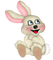 Kaz_Creations Easter Deco Bunny - фрее пнг анимирани ГИФ