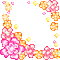Flower Border - GIF animé gratuit