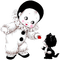 Kaz_Creations Valentine Deco Love Cute Mime Kitten - zadarmo png animovaný GIF